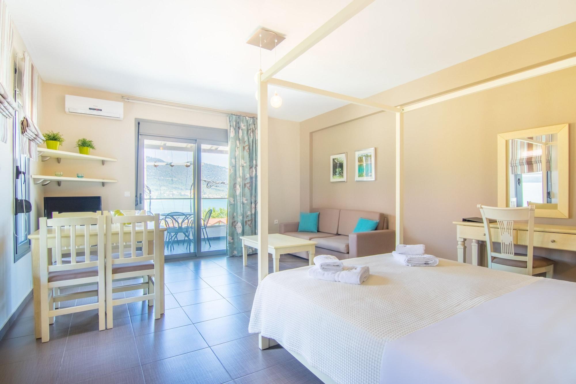 Ntinas Villa With Sea View Skala Potamia Exterior foto