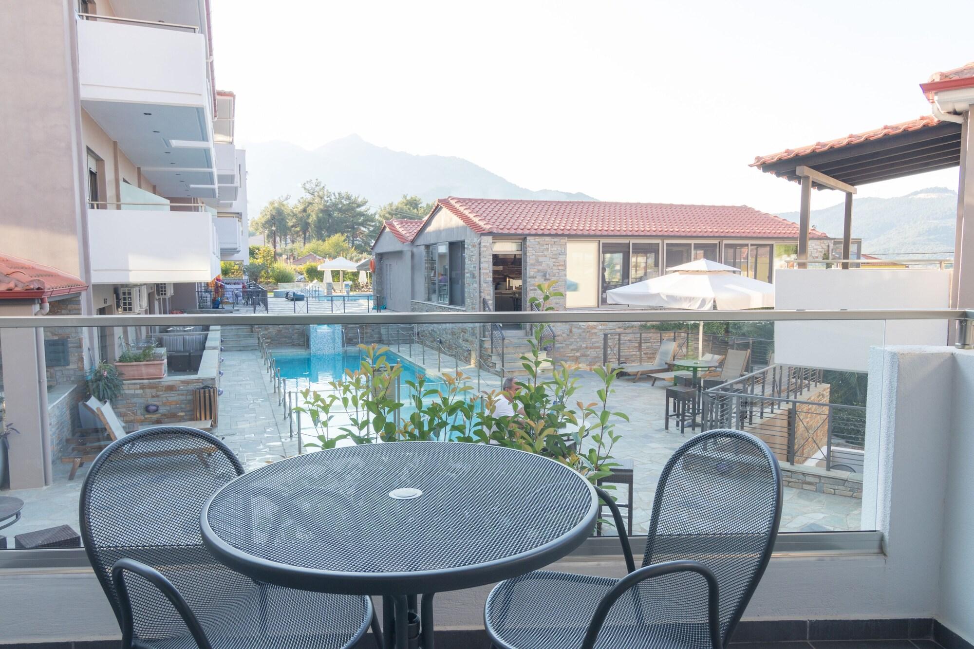 Ntinas Villa With Sea View Skala Potamia Exterior foto