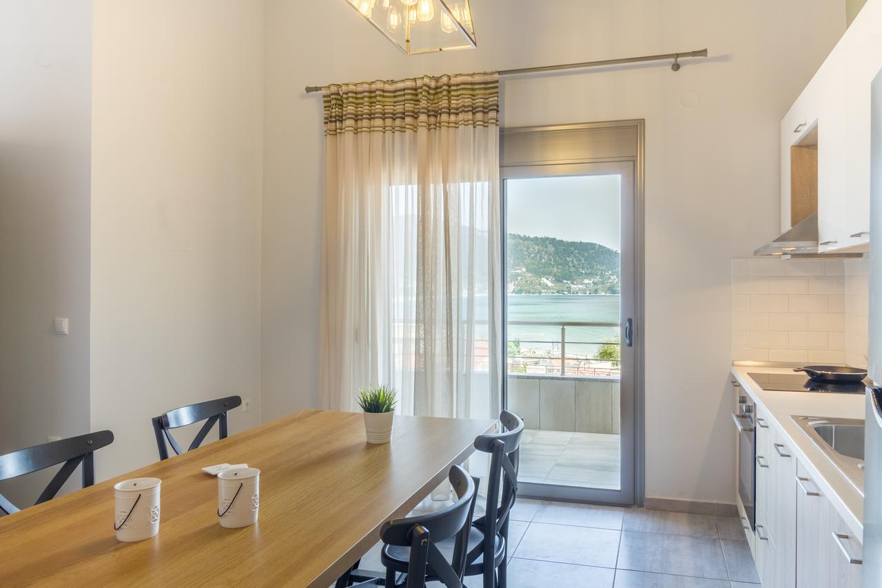 Ntinas Villa With Sea View Skala Potamia Exterior foto