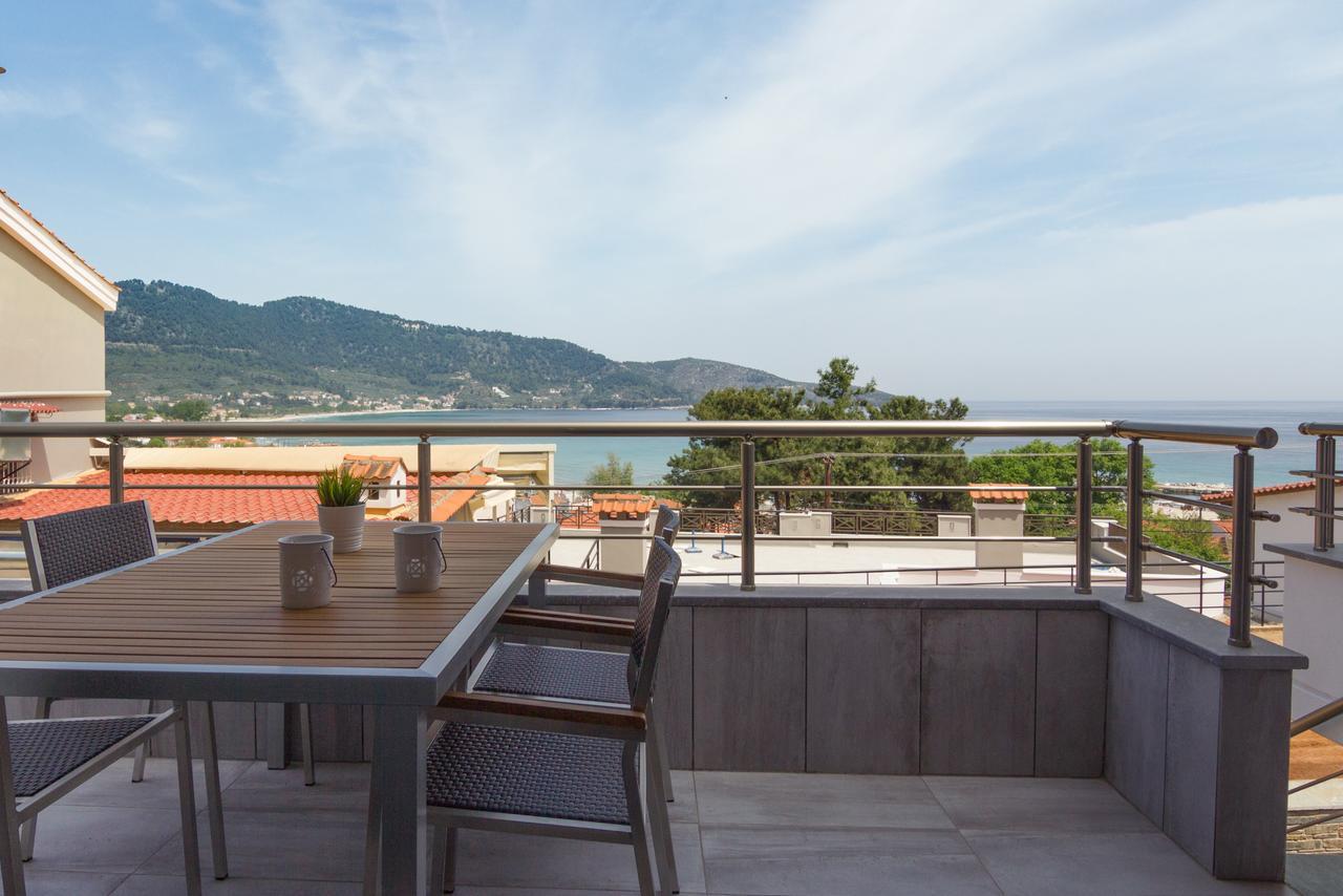 Ntinas Villa With Sea View Skala Potamia Exterior foto