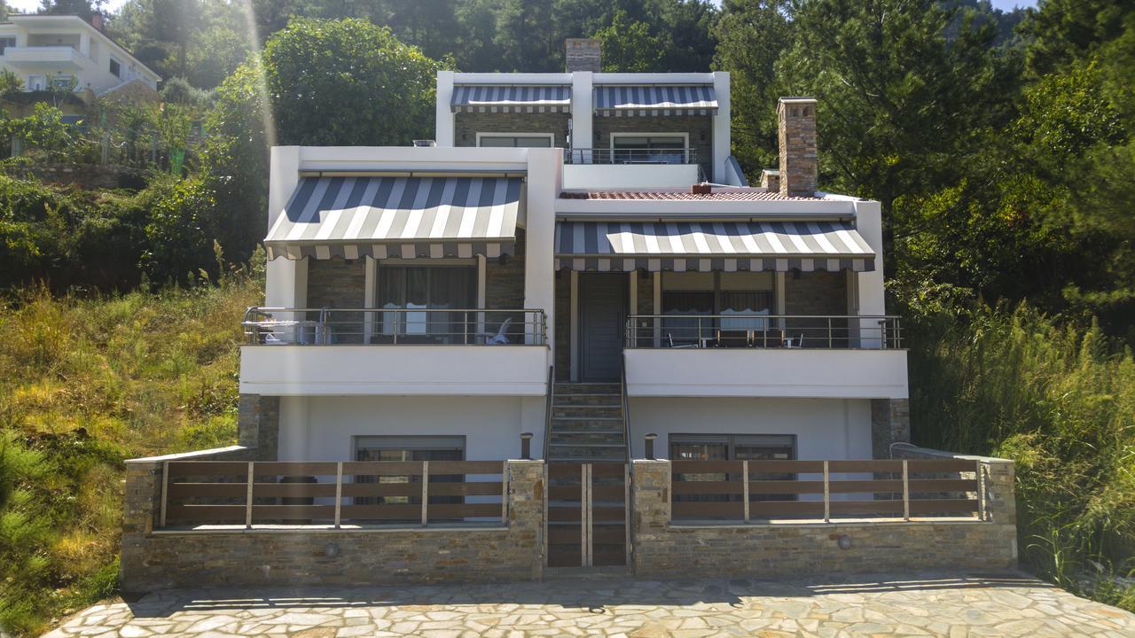 Ntinas Villa With Sea View Skala Potamia Exterior foto